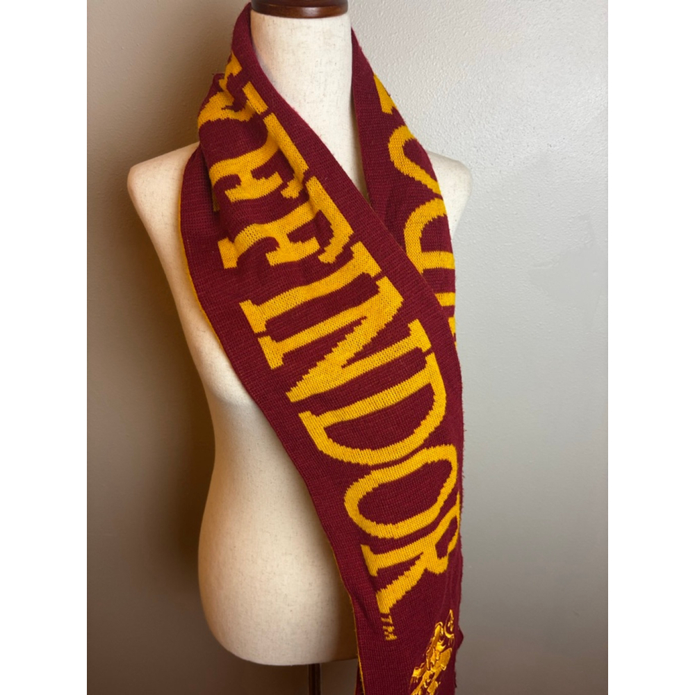 Harry Potter Universal Studios Gryffindor Scarf One Size Red Yellow licensed - Picture 6 of 7
